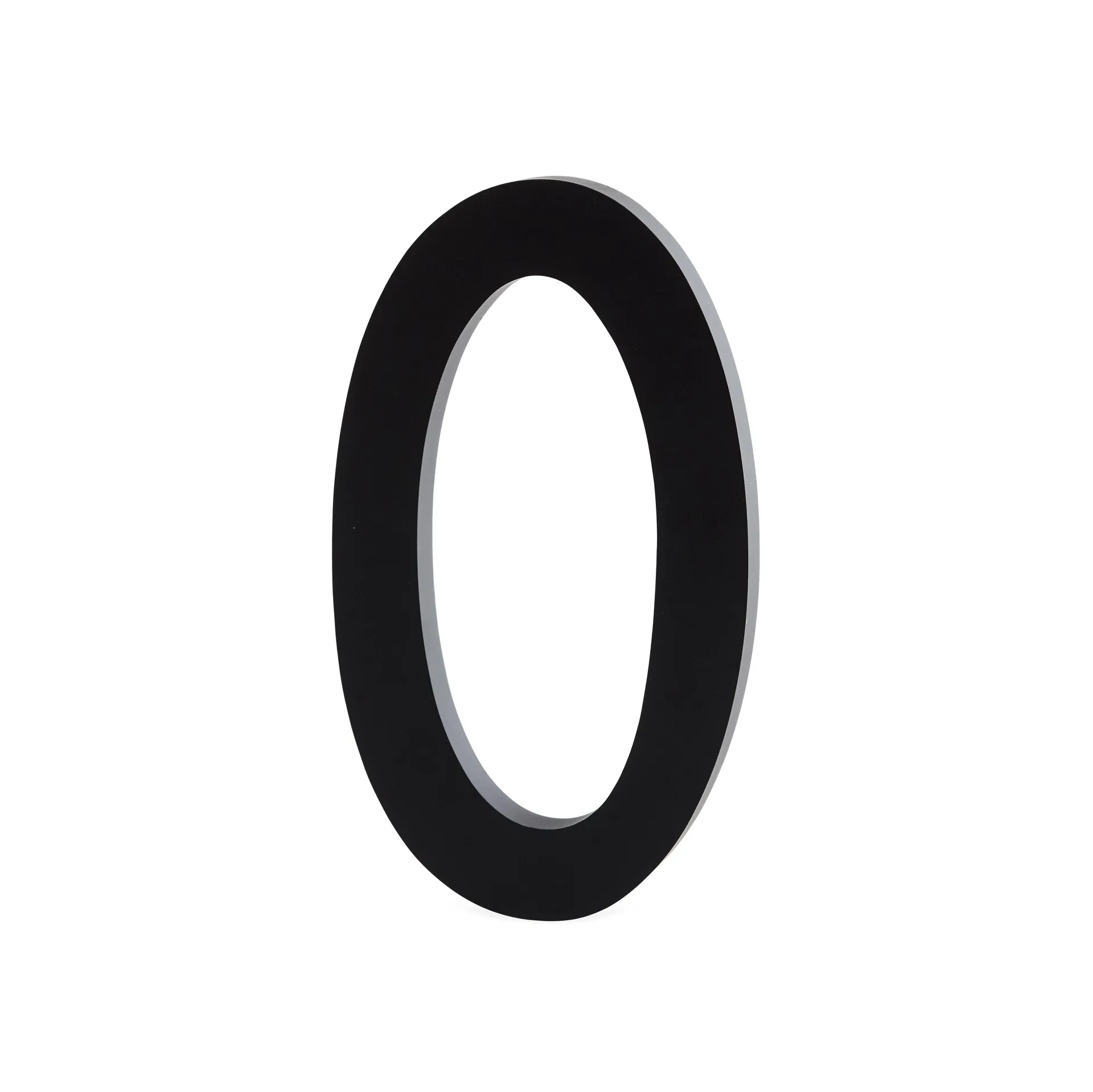 Design Letters cifre aluminium 50 mm, 0 Design Letters