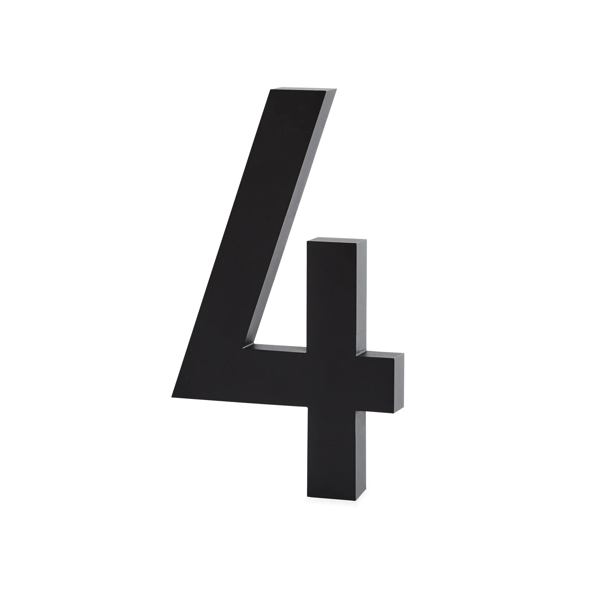 Design Letters cifre aluminium 50 mm, 4 Design Letters