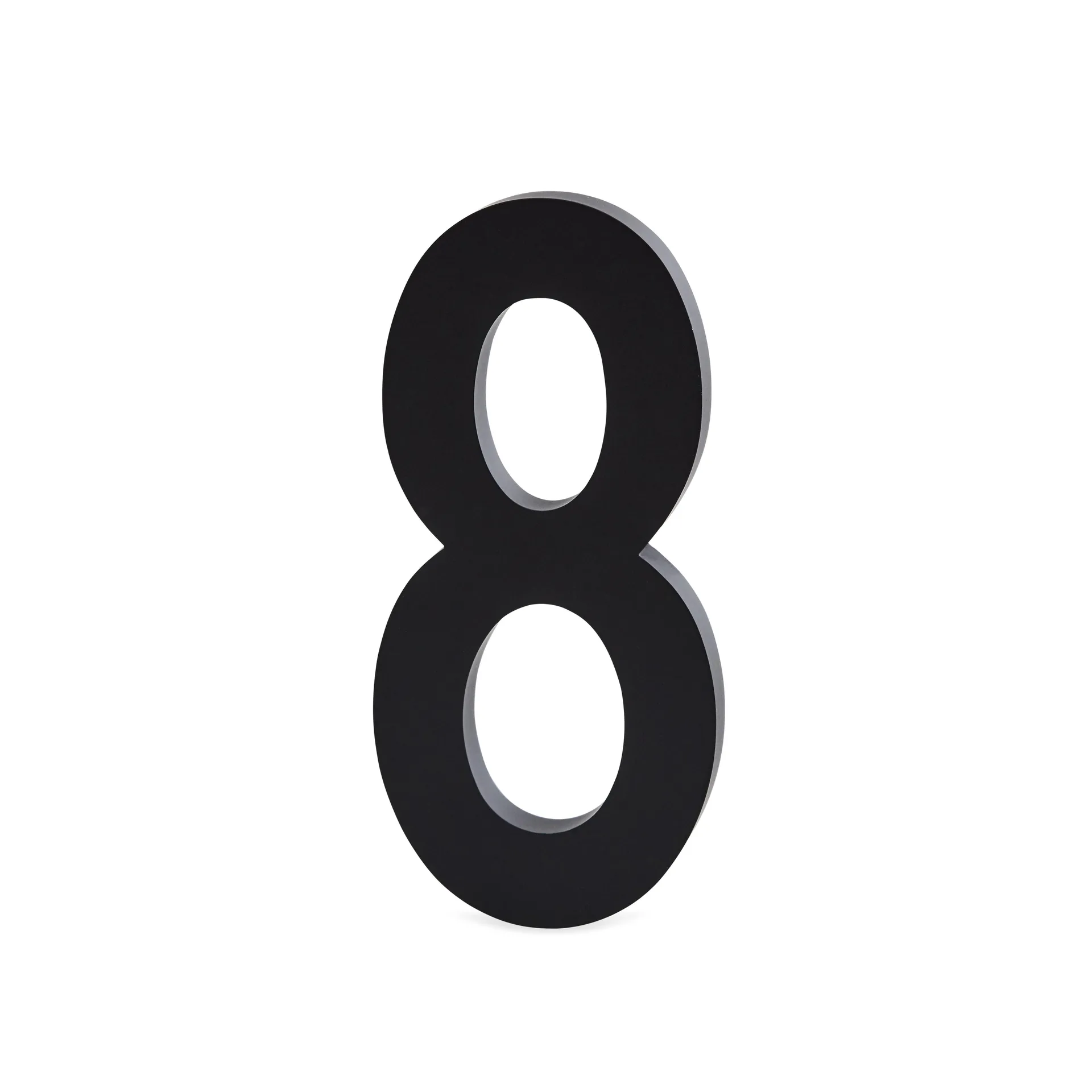 Design Letters cifre aluminium 50 mm, 8 Design Letters