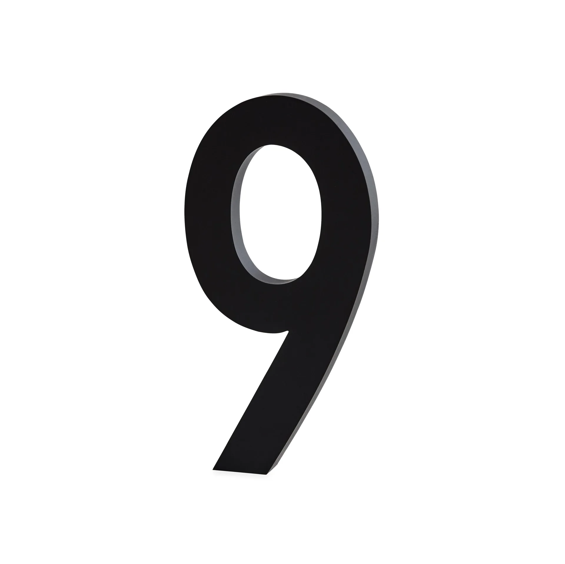 Design Letters cifre aluminium 50 mm, 9 Design Letters