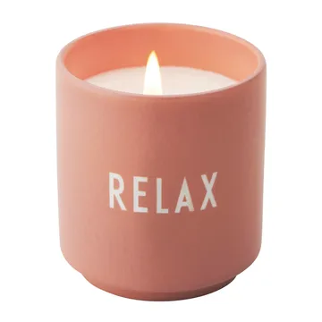 Design Letters duftlys Ø5,5 cm - Relax/Nude - Design Letters