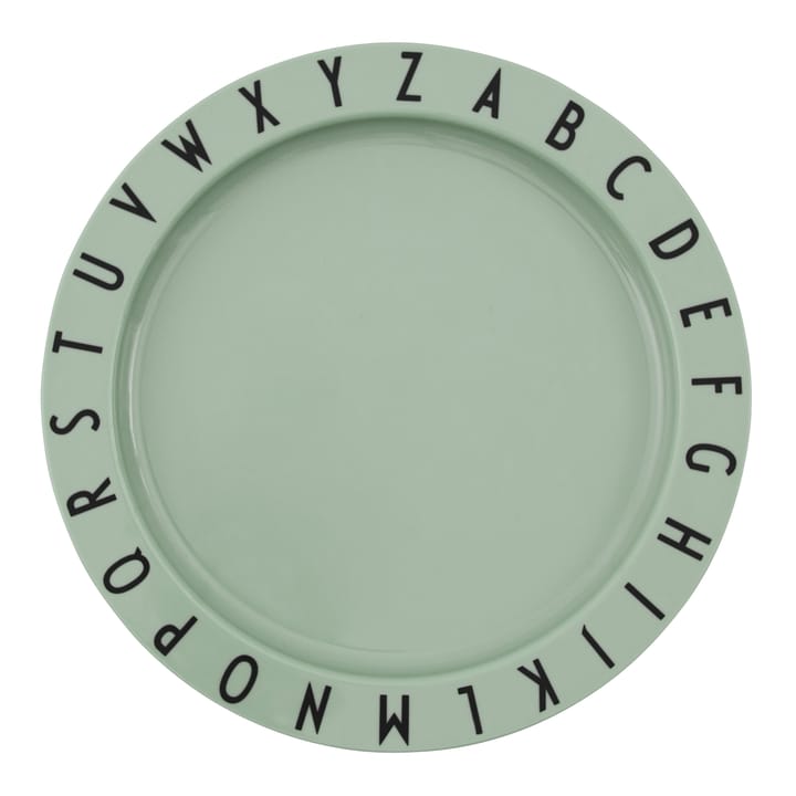 Design Letters Eat & Learn tallerken - Grøn - Design Letters