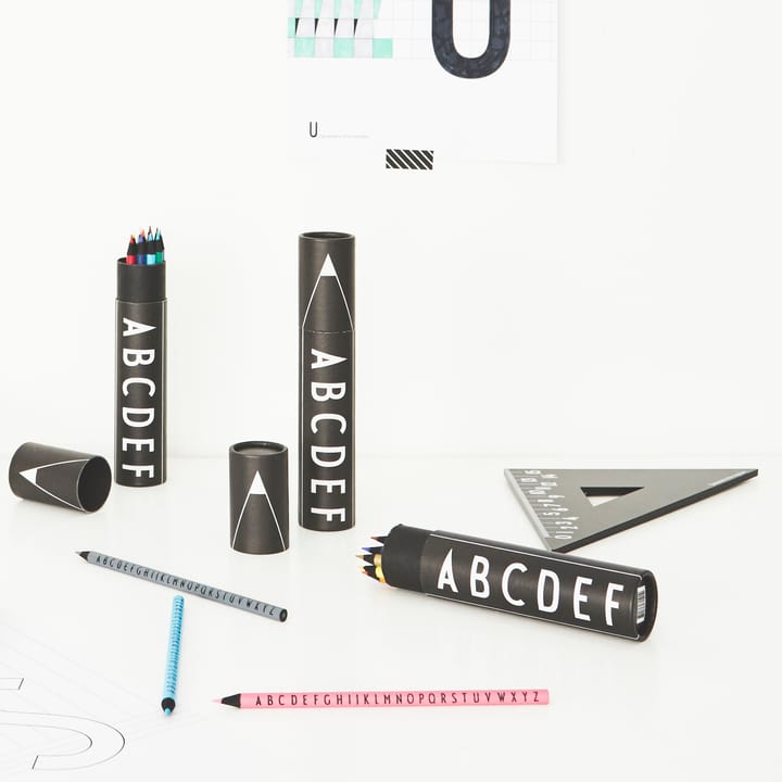 Design Letters farveblyanter, 15 stk Design Letters