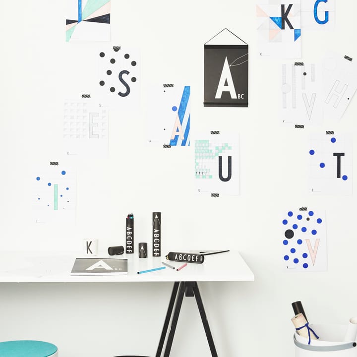 Design Letters farveblyanter, 15 stk Design Letters
