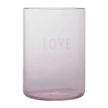 Design Letters favoritglas 35 cl - Love/Rose - Design Letters