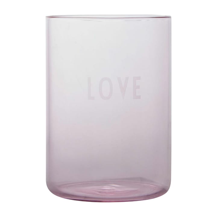 Design Letters favoritglas 35 cl - Love/Rose - Design Letters