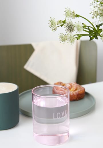 Design Letters favoritglas 35 cl - Love/Rose - Design Letters