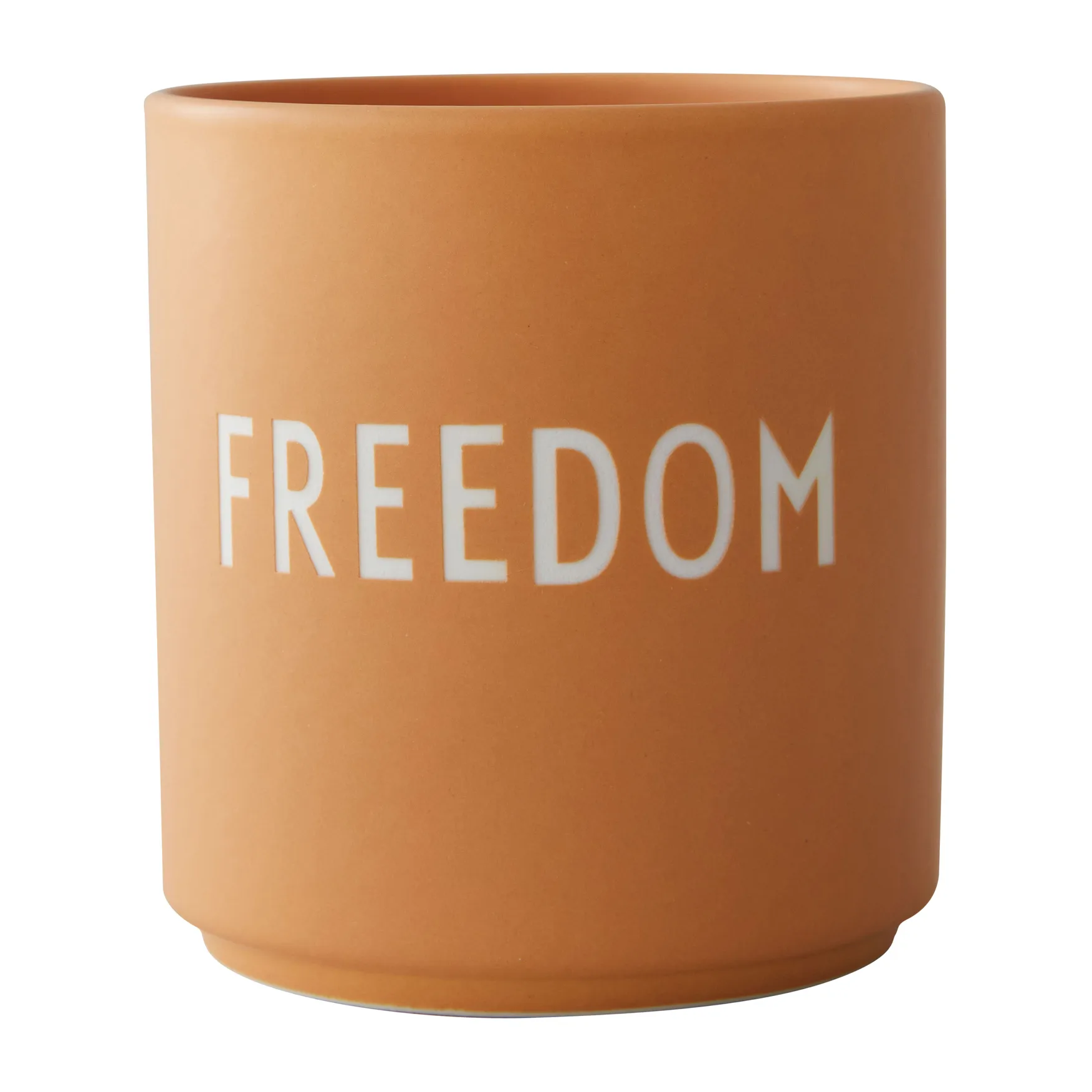 Design Letters favoritkop 25 cl, Freedom-orange Design Letters