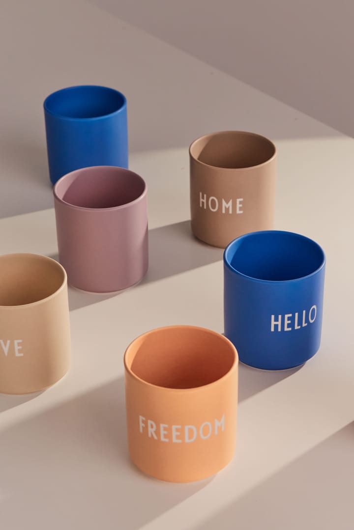 Design Letters favoritkop 25 cl, Freedom-orange Design Letters