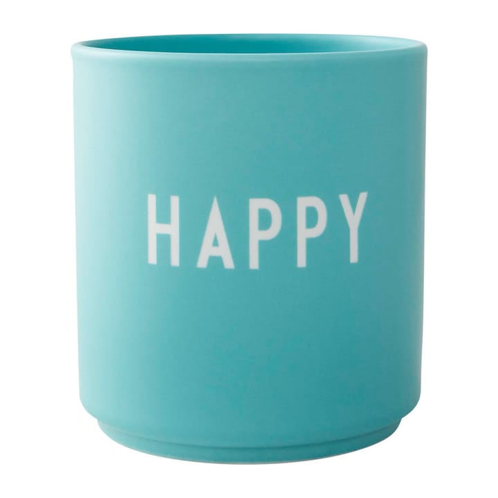 Design Letters favoritkop 25 cl - Happy-aqua blue - Design Letters