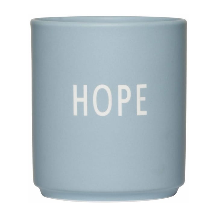 Design Letters favoritkop 25 cl - Hope/Light blue - Design Letters