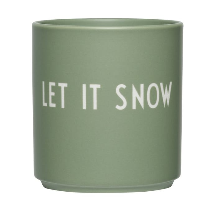 Design Letters favoritkop 25 cl - Let it snow - Design Letters