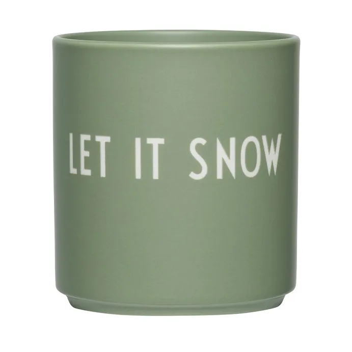 Design Letters Design Letters favoritkop 25 cl Let it snow