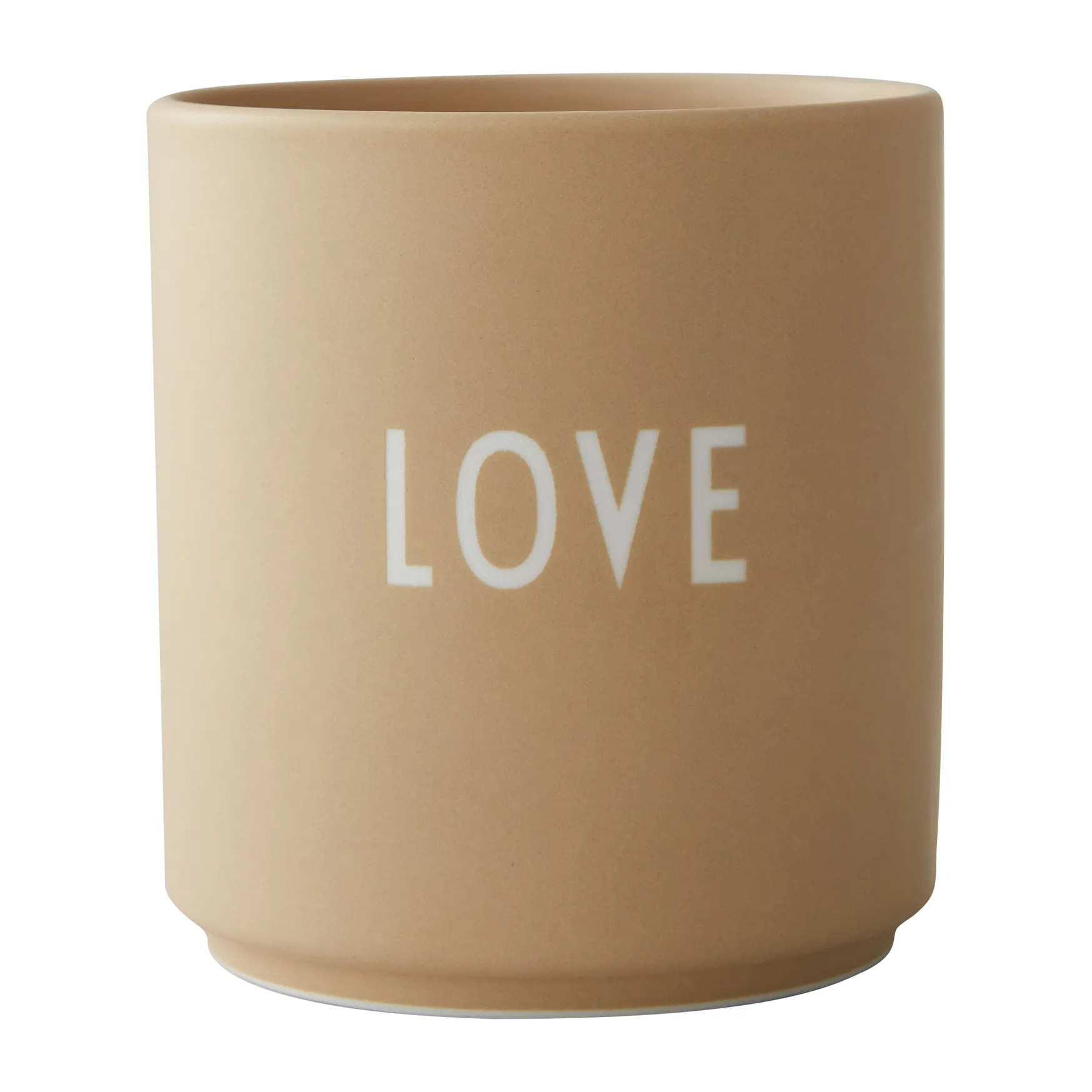 Design Letters favoritkop 25 cl, Love-beige Design Letters