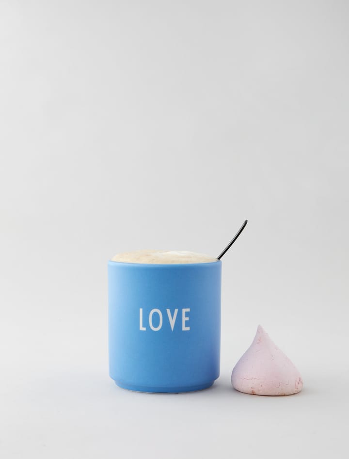 Design Letters favoritkop 25 cl, Love-sky blue Design Letters