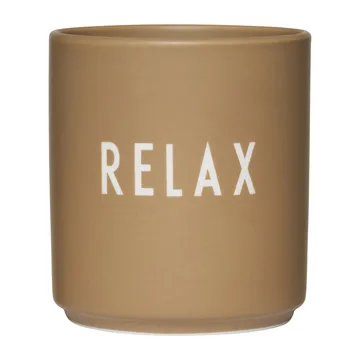 Design Letters favoritkop 25 cl - Relax/Camel - Design Letters