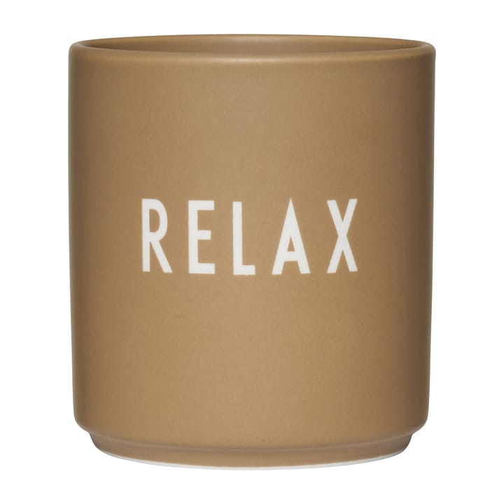 Design Letters favoritkop 25 cl - Relax/Camel - Design Letters