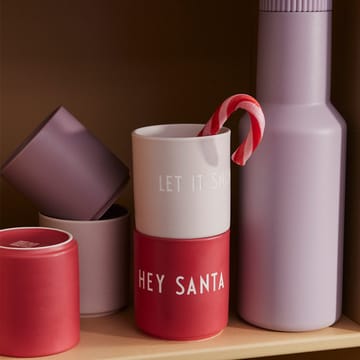 Design Letters favoritkop 25 cl - Santa-faded rose - Design Letters