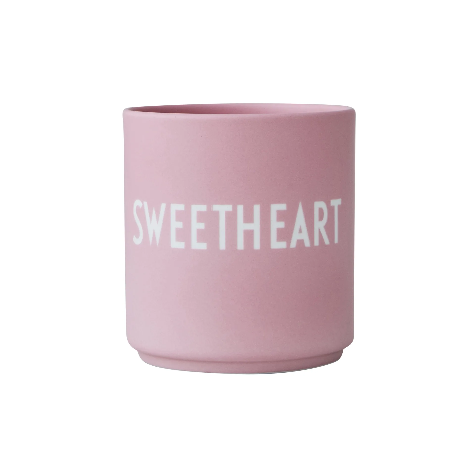 Design Letters favoritkop 25 cl, Sweetheart-pink Design Letters