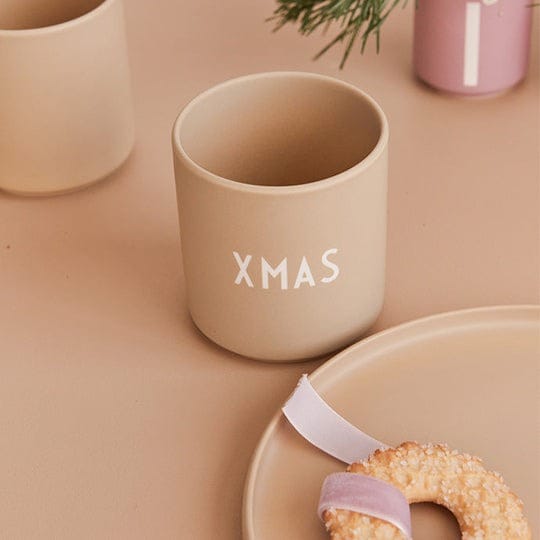 Design Letters favoritkop 25 cl, Xmas-beige Design Letters