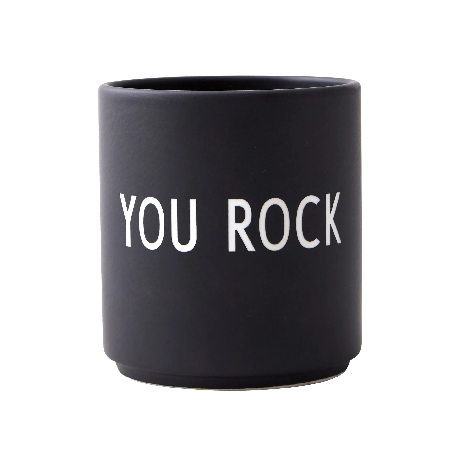 Design Letters favoritkop 25 cl, You rock-black Design Letters