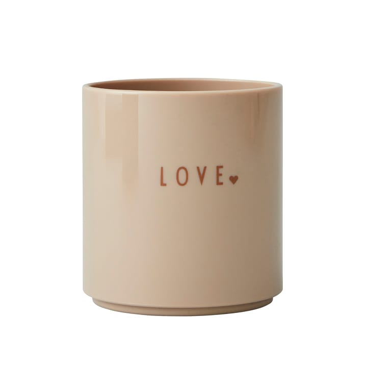 Design Letters favoritkop mini - Love (beige) - Design Letters