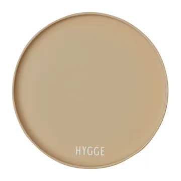 Design Letters favorittallerken Ø22 cm - Hygge/Beige - Design Letters