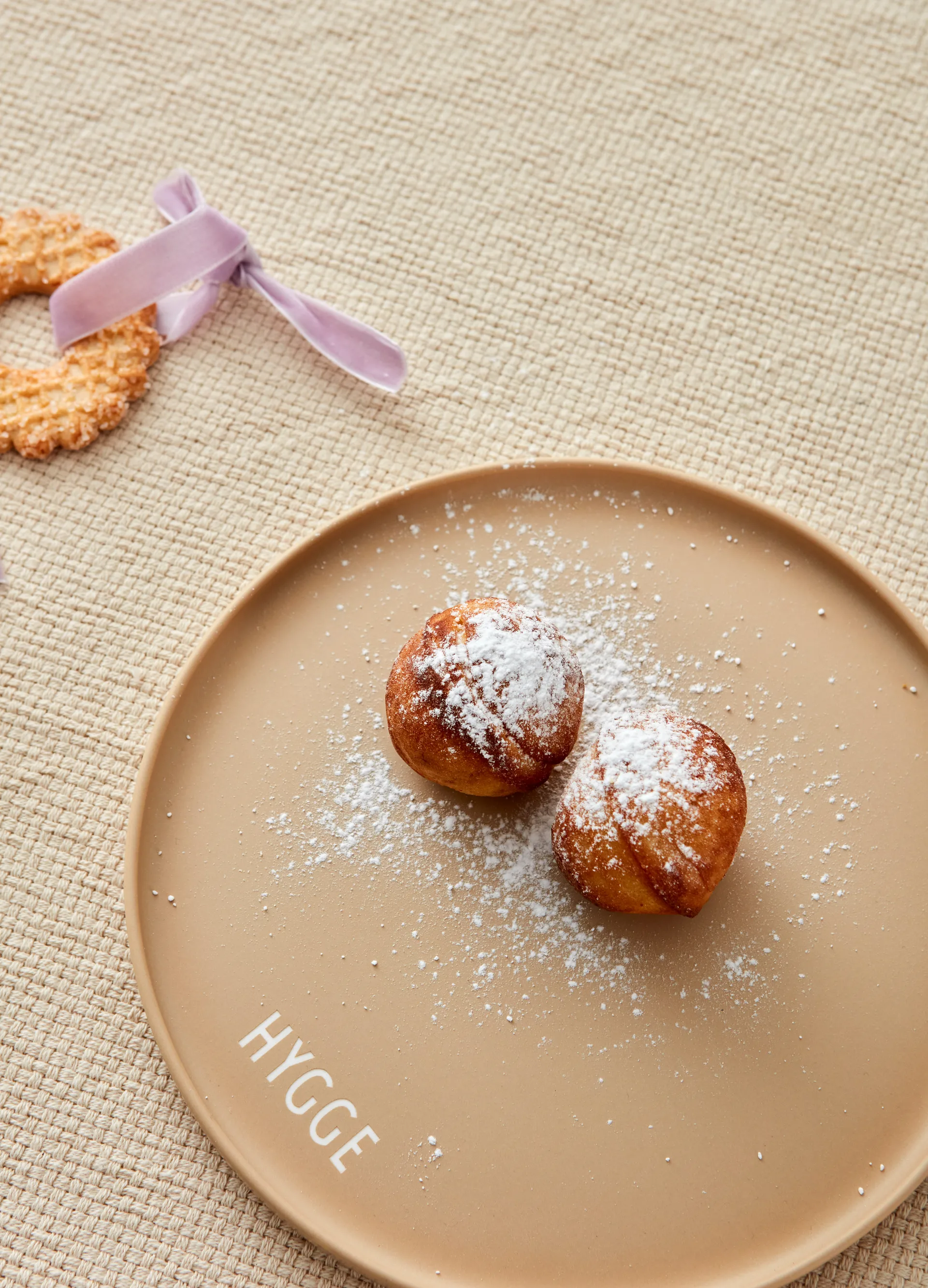 Design Letters favorittallerken Ø22 cm, Hygge/Beige Design Letters