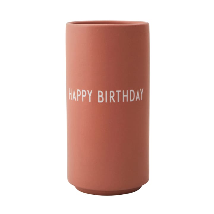 Design Letters favoritvase - Happy Birthday (nude) - Design Letters