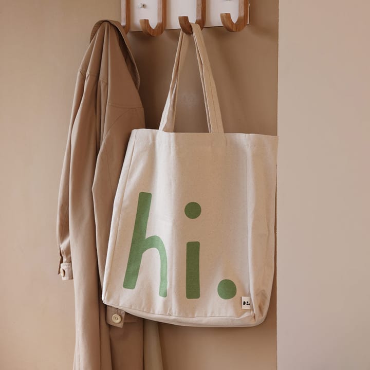 Design Letters hi. taske - Green-pink - Design Letters