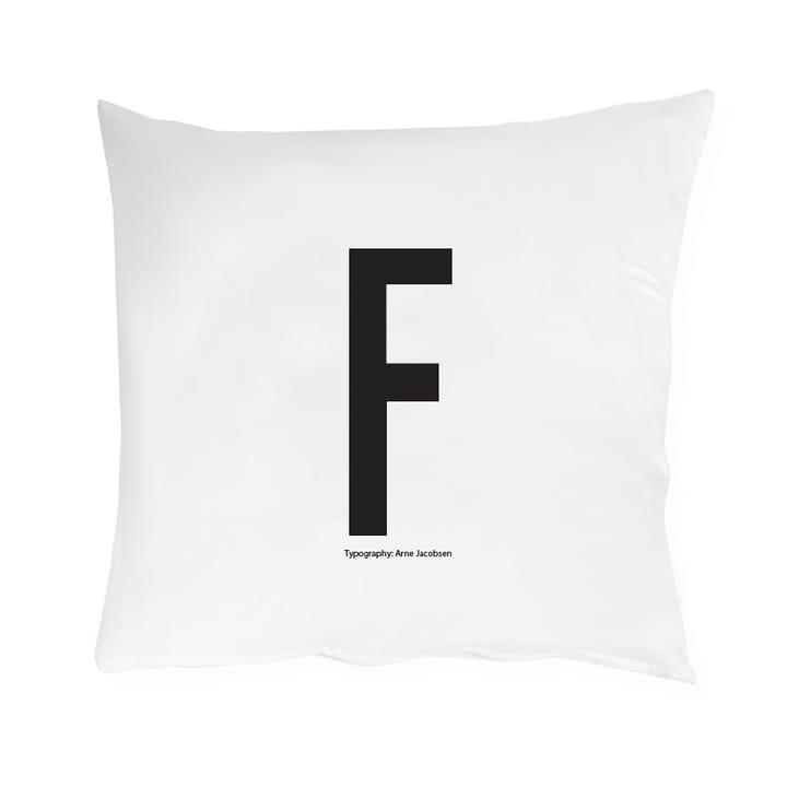 Design Letters hovedpudebetræk 60 x 50 cm - F - Design Letters