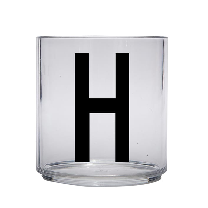 Design Letters Kids glas - H - Design Letters