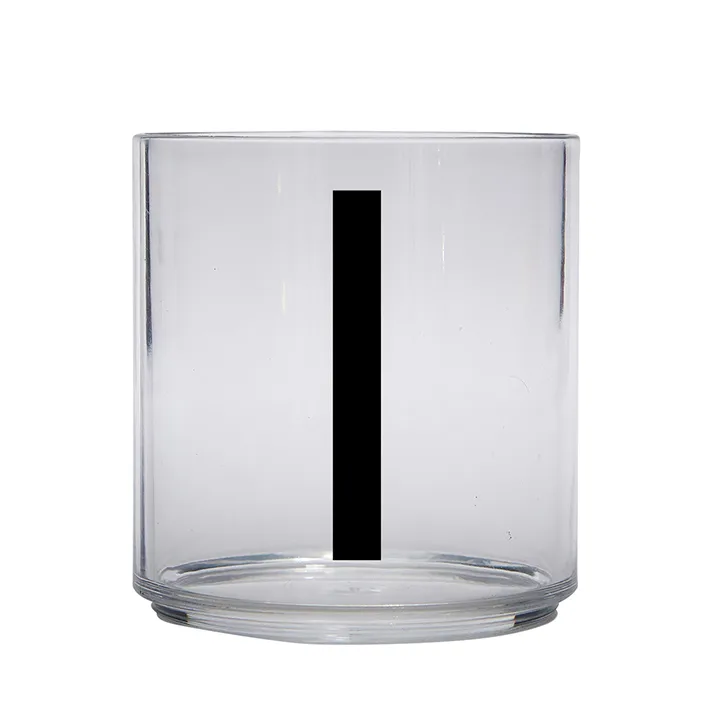 Design Letters Kids glas, I Design Letters