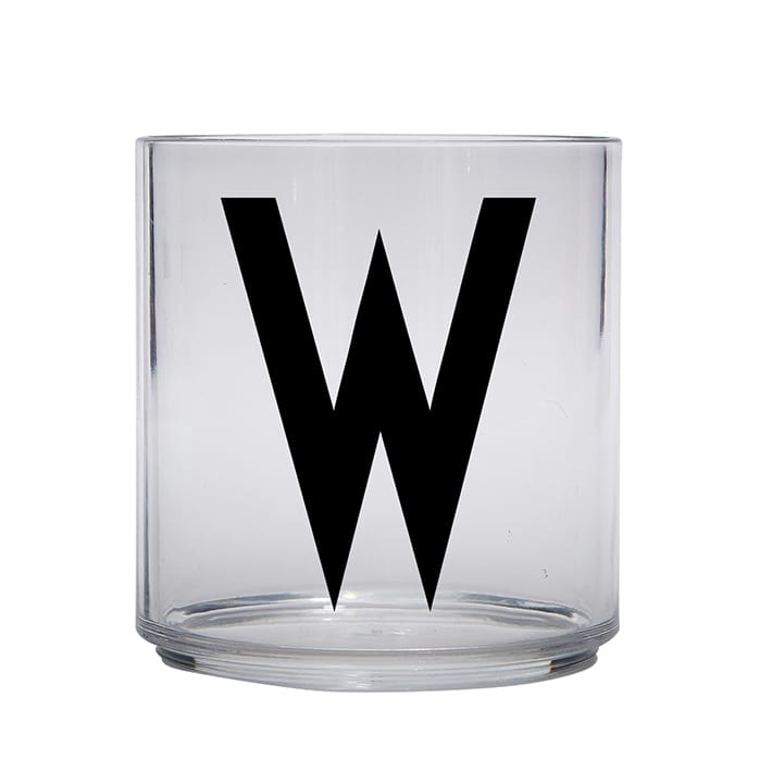 Design Letters Kids glas - W - Design Letters