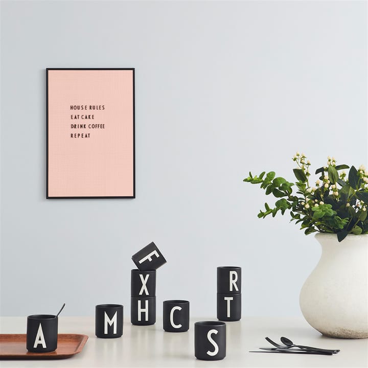 Design Letters kop sort - A - Design Letters