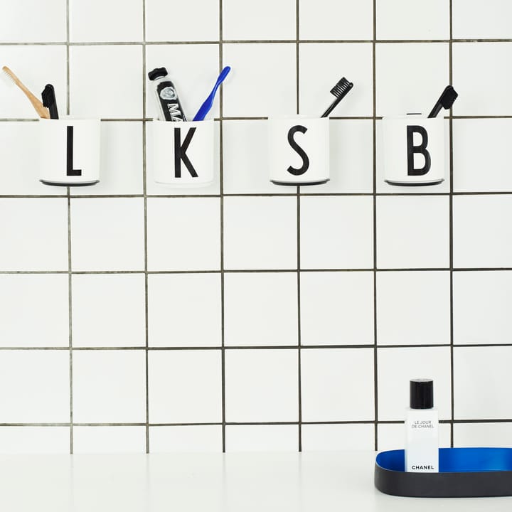 Design Letters kopholder, sort Design Letters