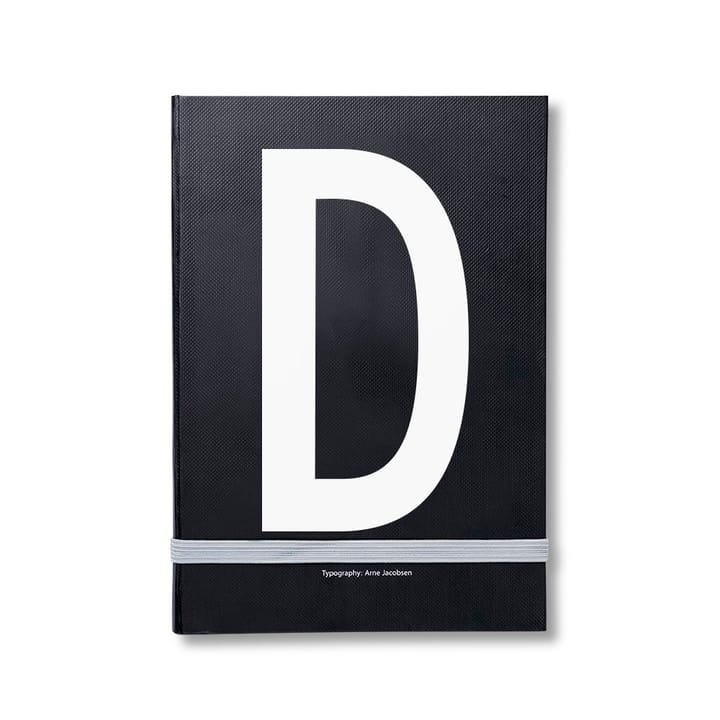 Design Letters personlig notesbog - D - Design Letters