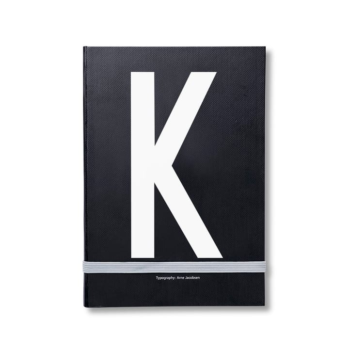 Design Letters personlig notesbog - K - Design Letters
