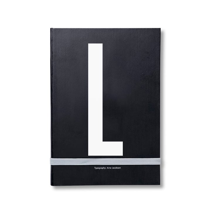 Design Letters personlig notesbog - L - Design Letters