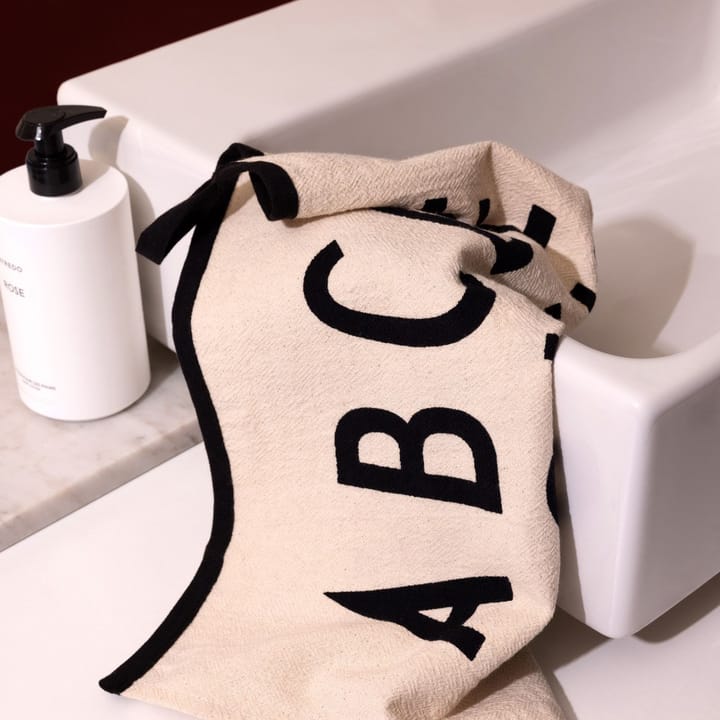 Design Letters Premium classic viskestykke 50x70cm, ABC-sort Design Letters