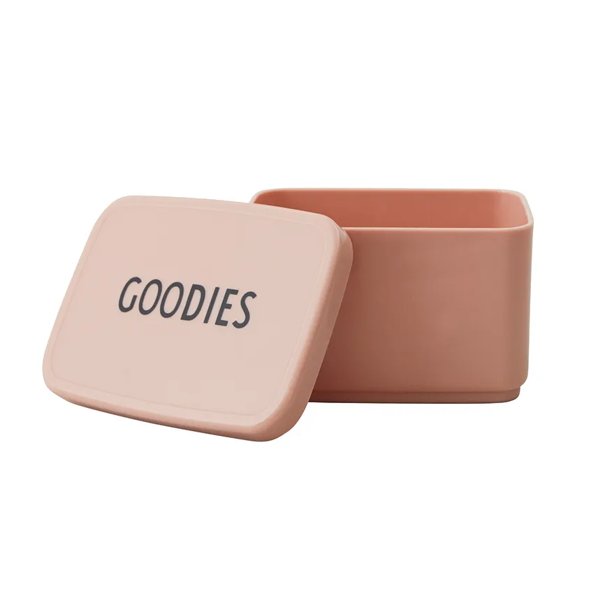 Design Letters snack box til madkasse, Nude Design Letters