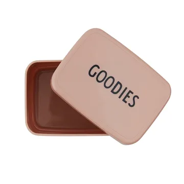 Design Letters snack box til madkasse - Nude - Design Letters
