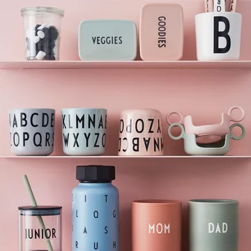 Design Letters snack box til madkasse - Nude - Design Letters