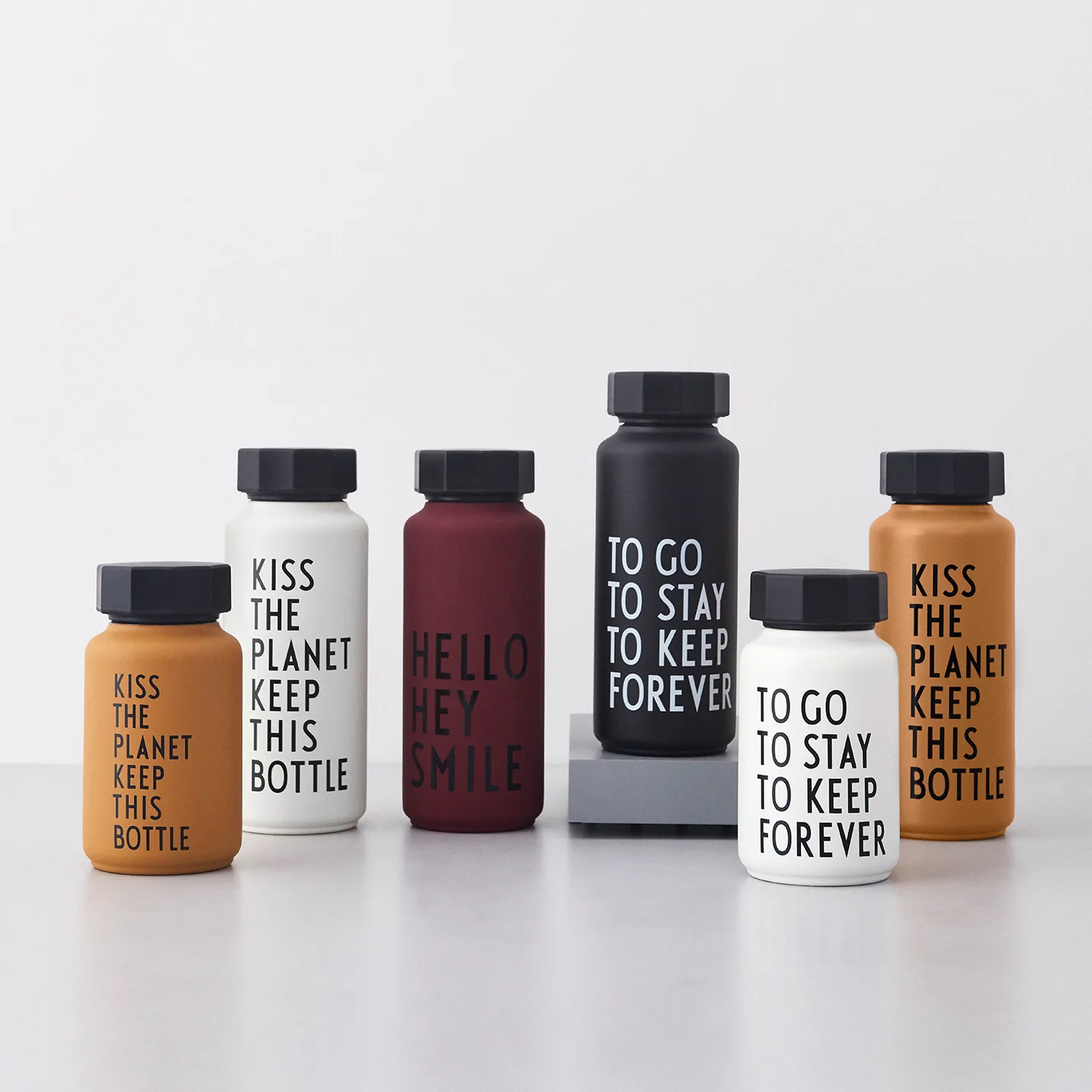 Design Letters termoflaske lille Special Edition, Hvid Design Letters