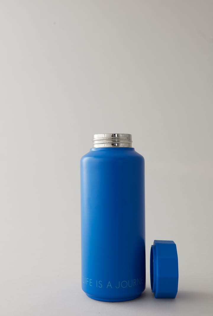 Design Letters termoflaske special edition - Cobalt blue - Design Letters