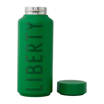 Design Letters termoflaske special edition - Grass green/Liberty - Design Letters