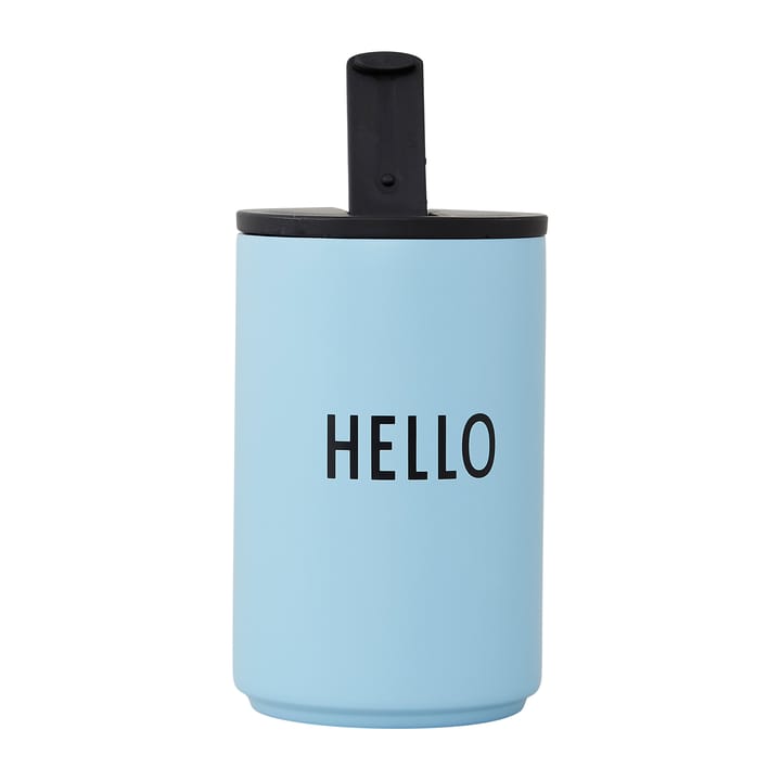 Design Letters termokrus - Light blue/Hello - Design Letters