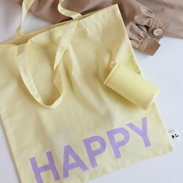 Design Letters Tote bag taske - Yellow-pink - Design Letters