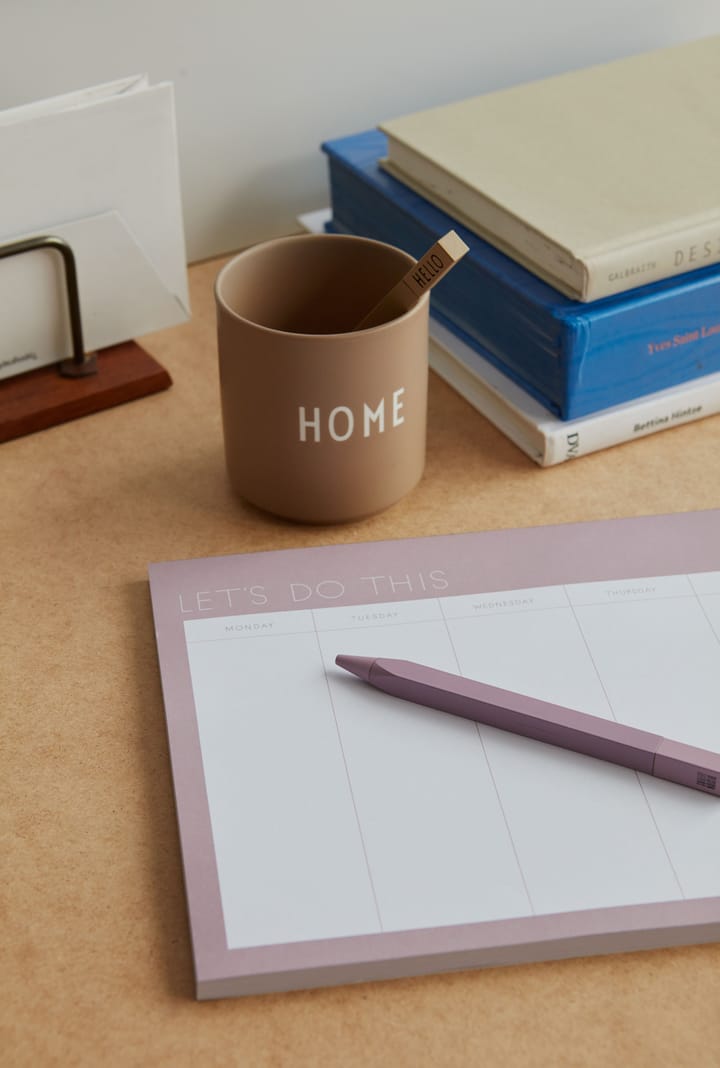 Design Letters ugekalender, Lavender Design Letters