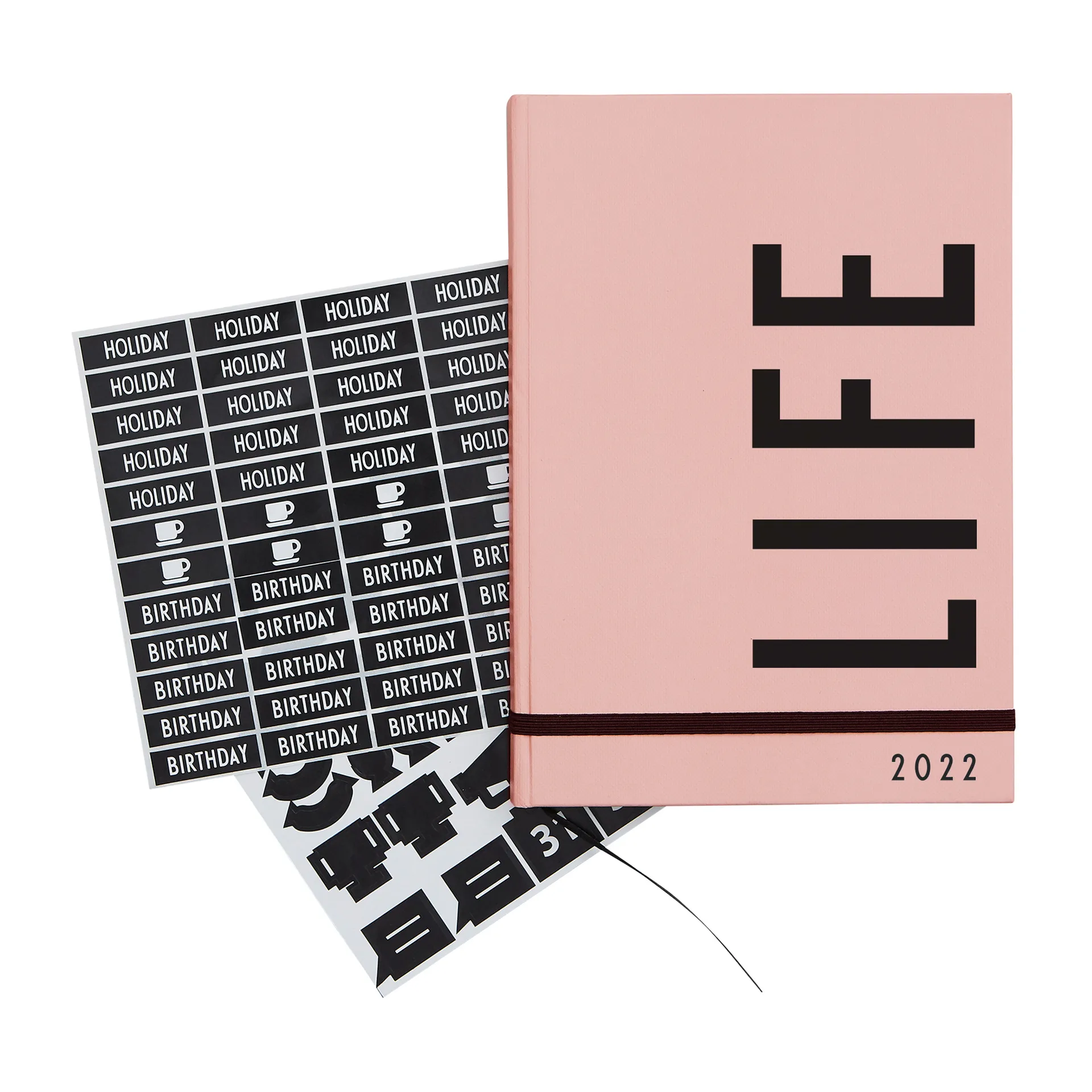 Design Letters vægkalender 2022, Nude Design Letters